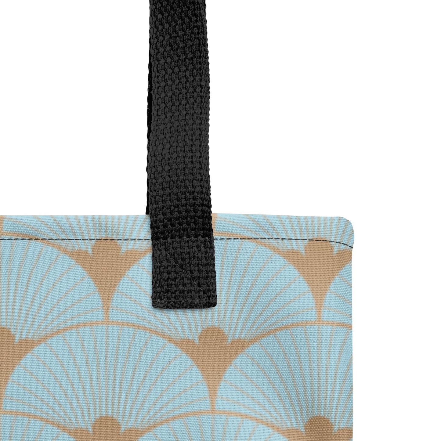 Gilded Blue Essential Tote Bag - Imbustalo