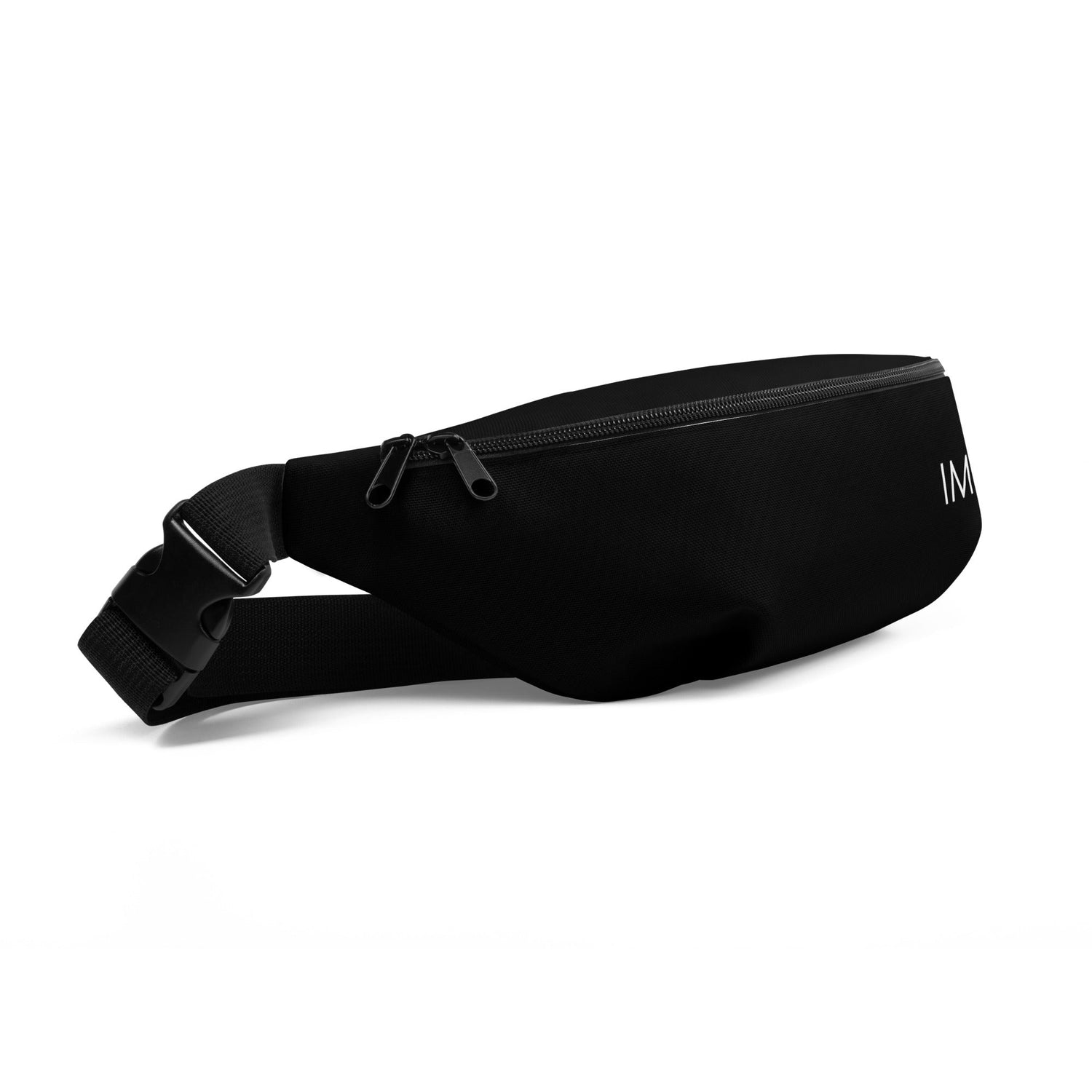 Black Fanny Pack Sling - Imbustalo