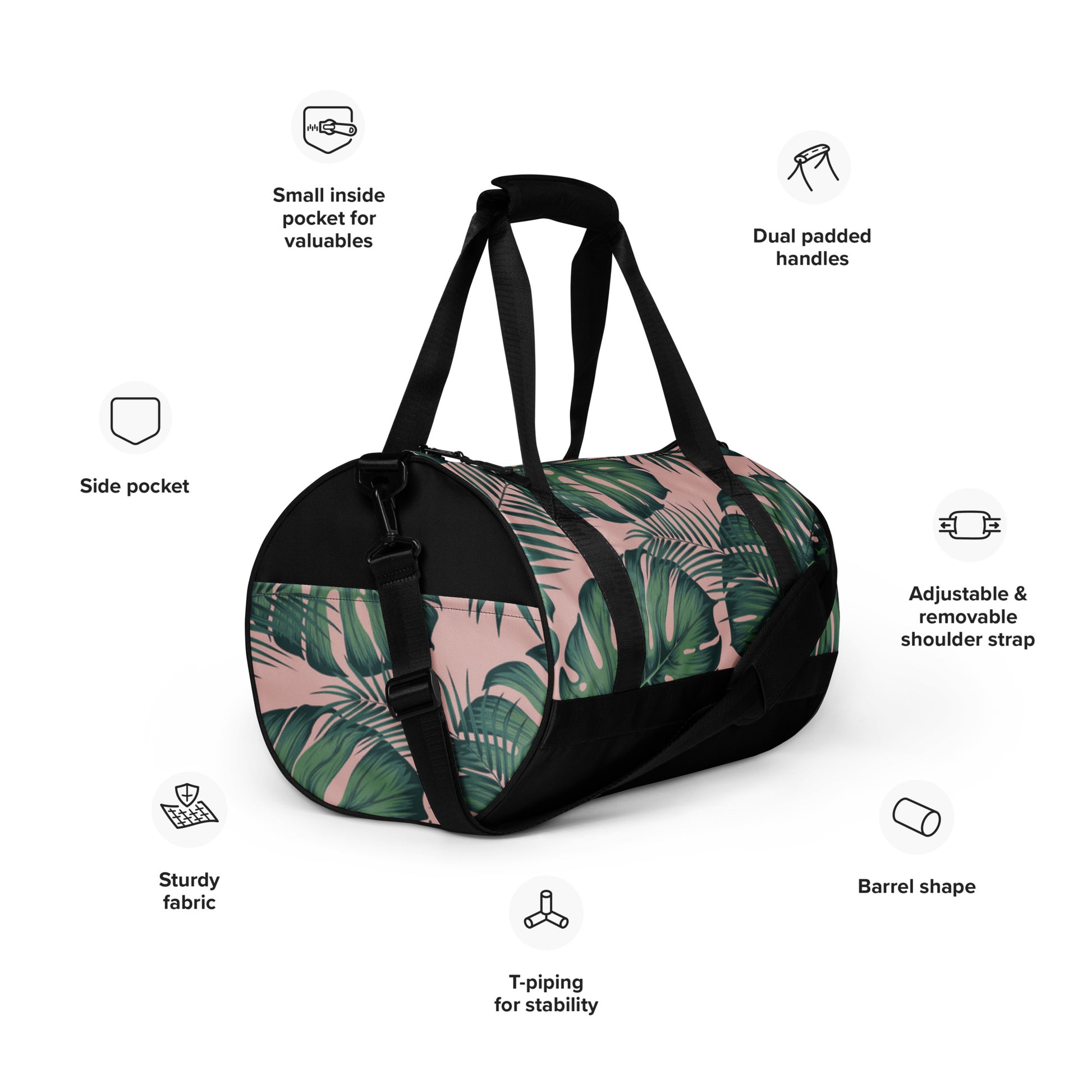 All-over print gym bag - Imbustalo