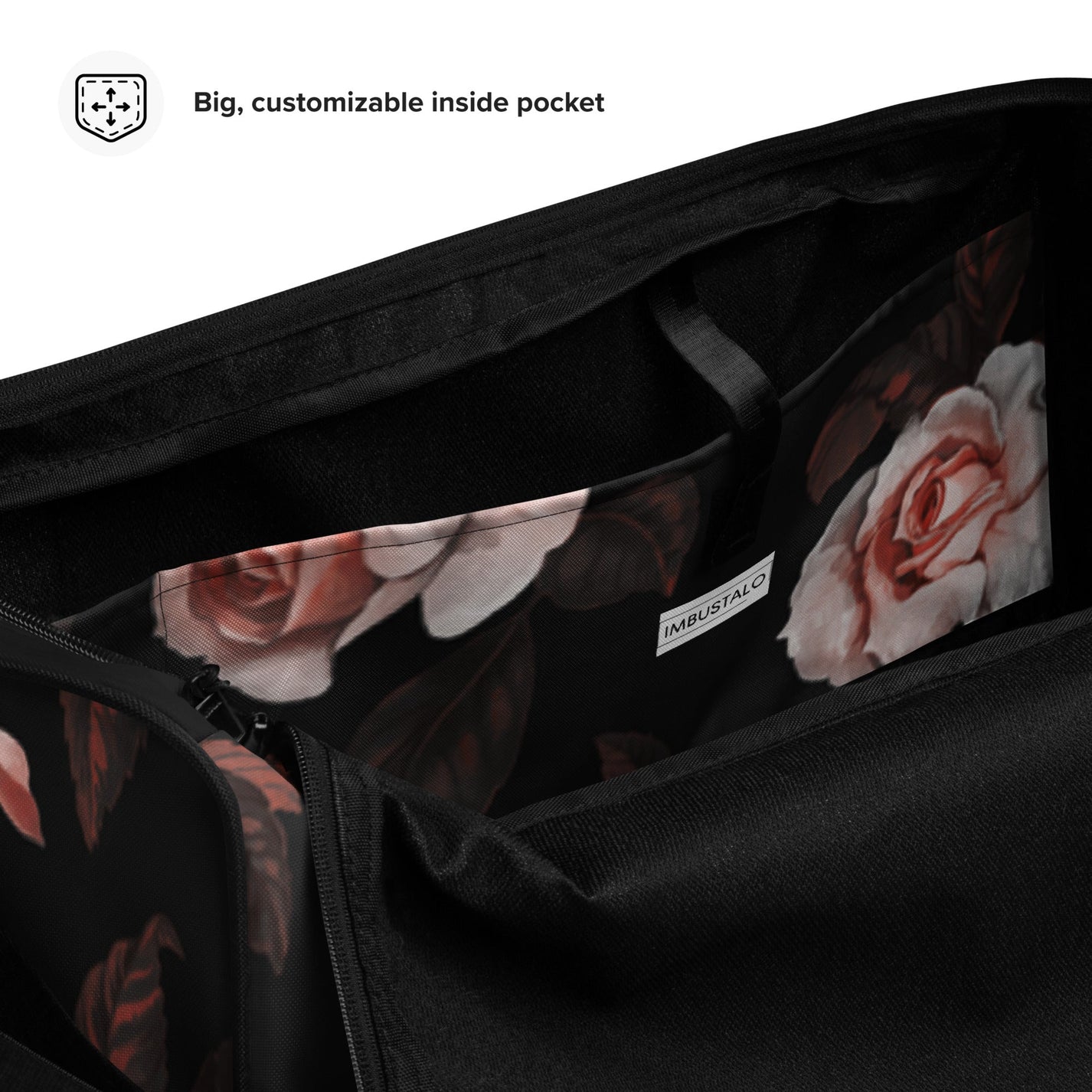 Buffalo Bloom Rainstorm Large Tote Shoulder Bag