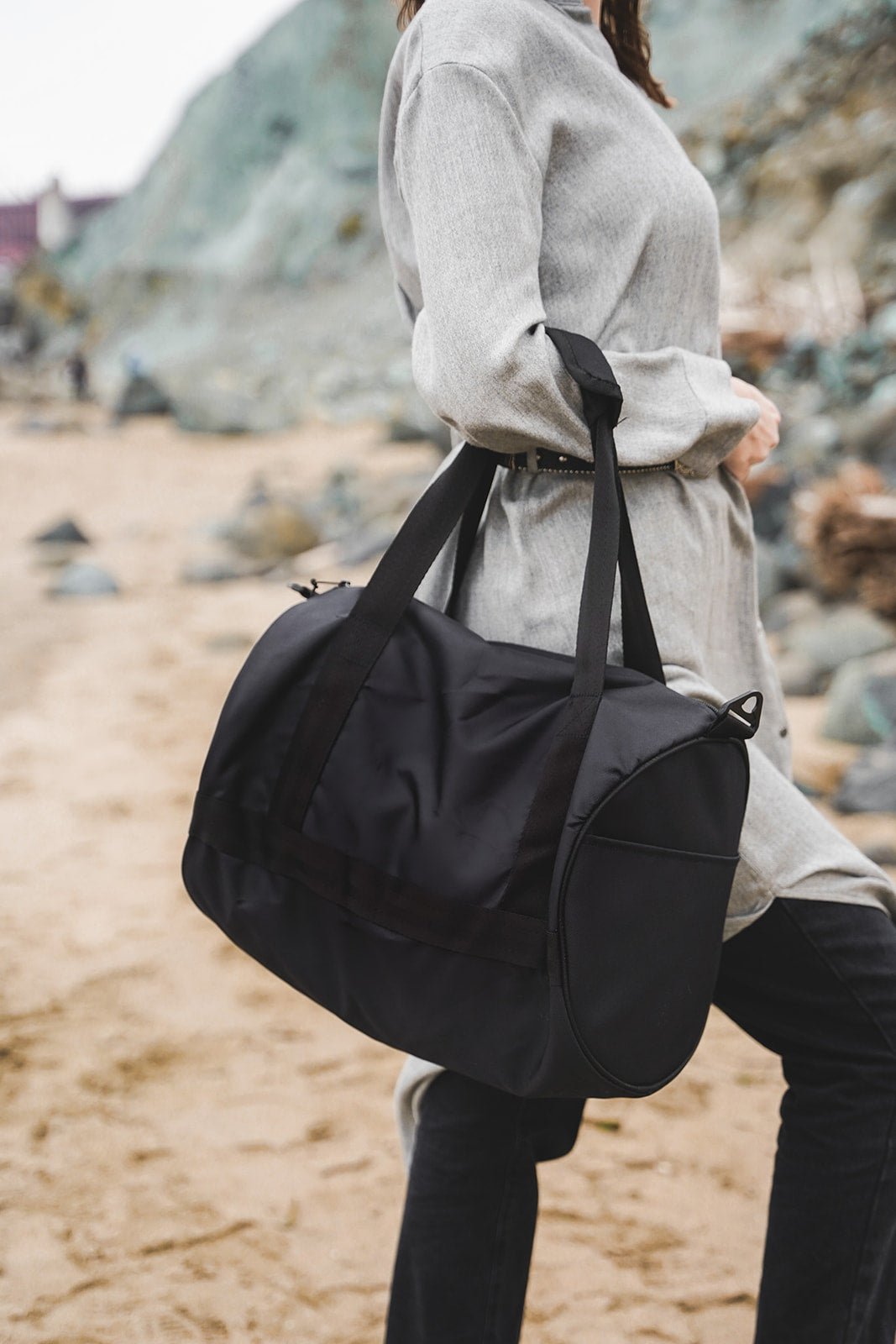 Essential Water Resistant Gym Bag - Black Mamba - Imbustalo