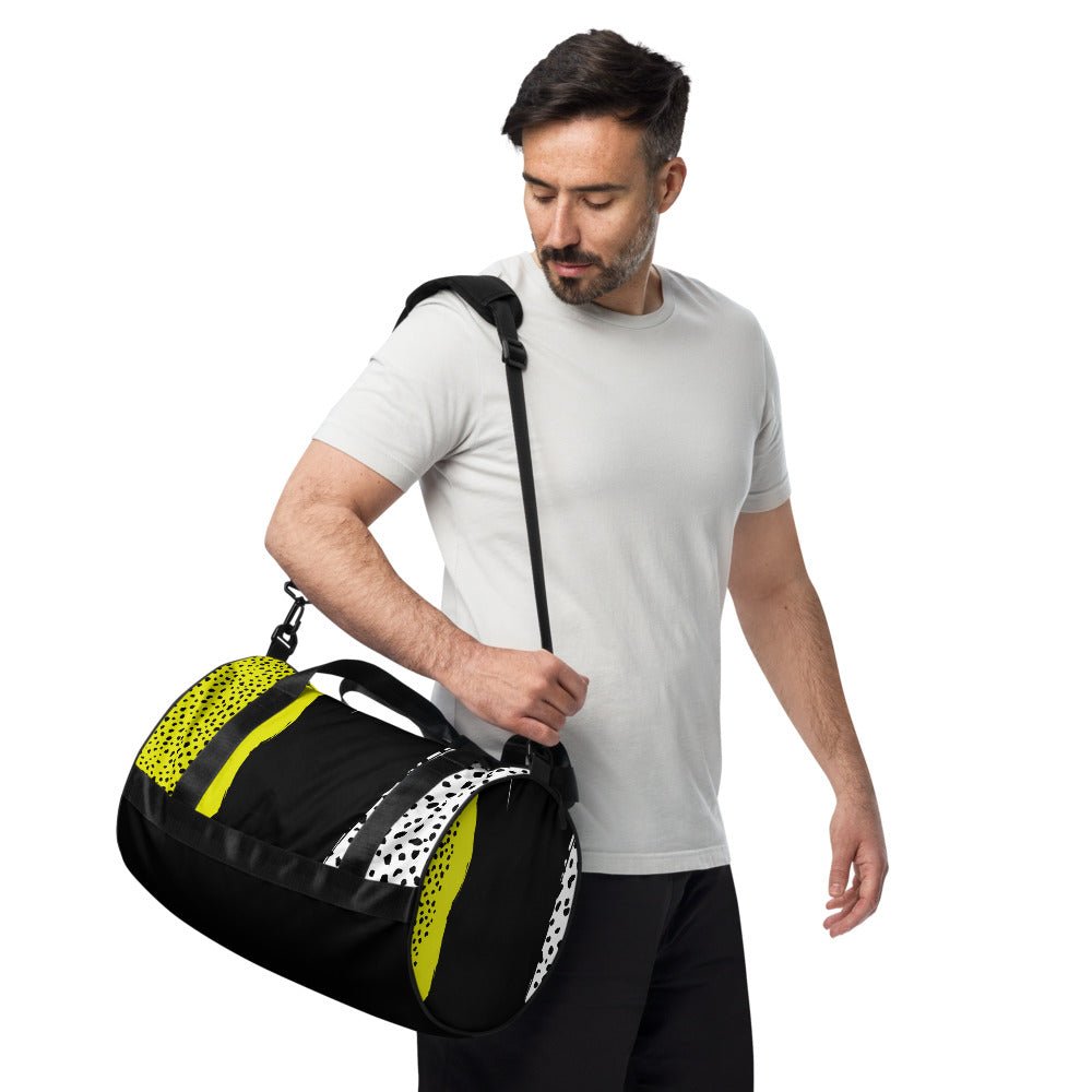 Essential Water Resistant Gym Bag- Electric Feel - Imbustalo