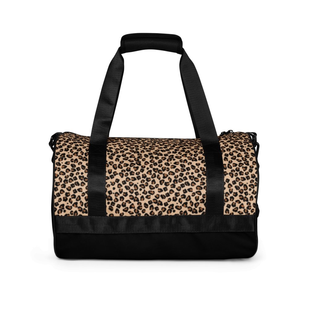 Leopard gym sales bag