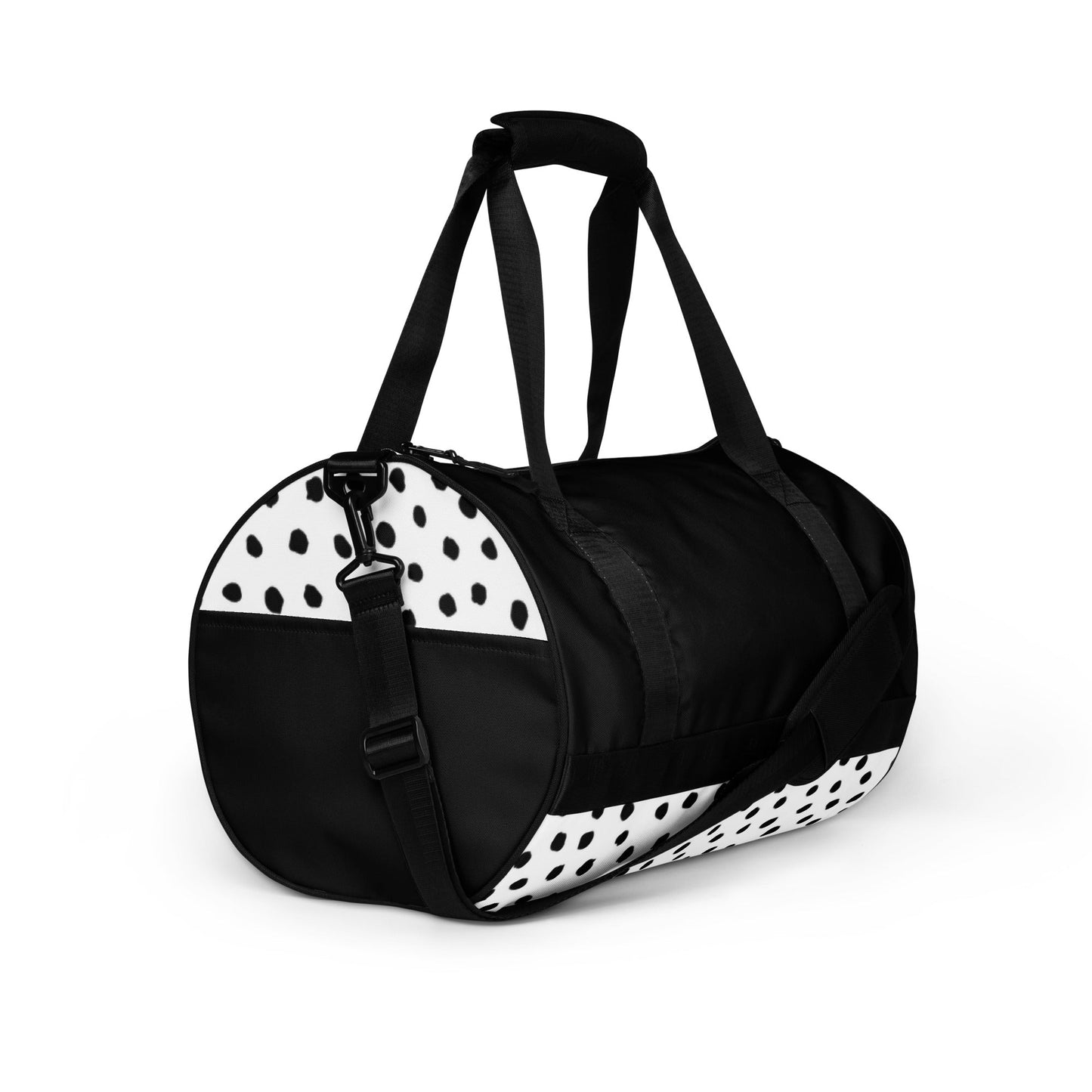 Essential Water Resistant Gym Bag- Polka Dots Play - Imbustalo