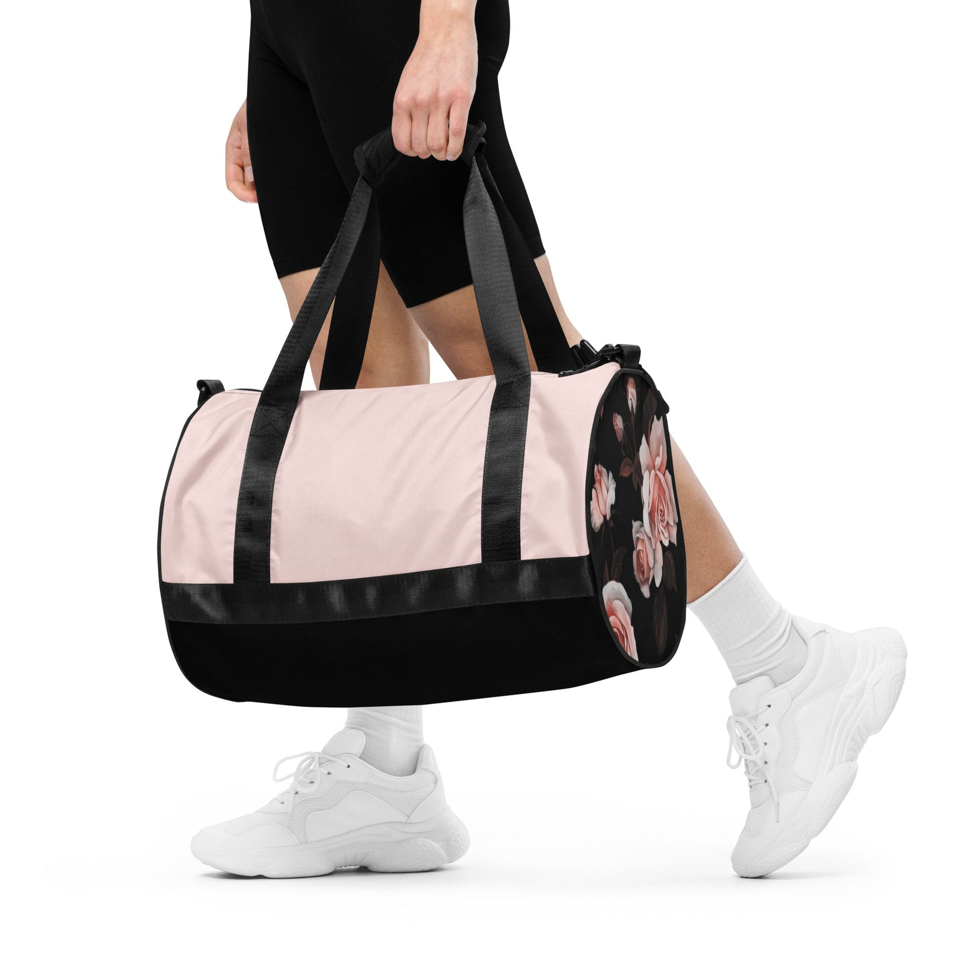 Essential Water Resistant Gym Bag - Powerful in Pink - Imbustalo