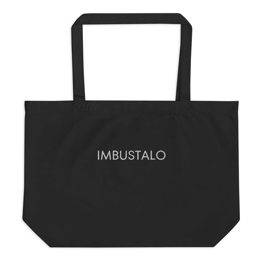 Large 100% Certified Organic Cotten Tote Bag - Imbustalo - Imbustalo