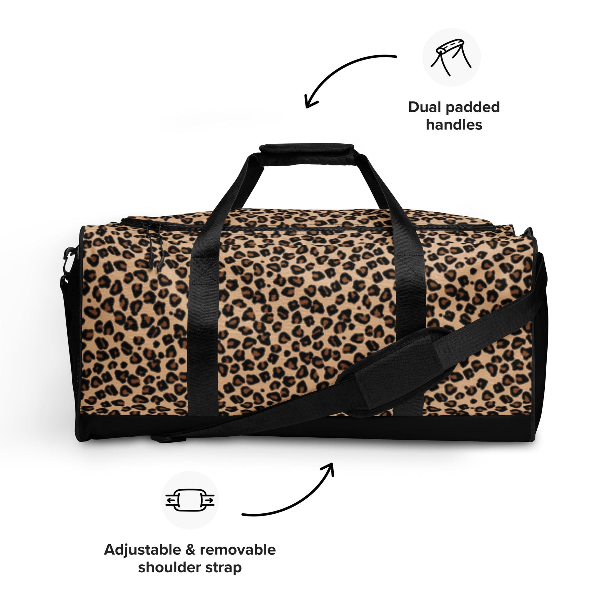 Leopard & Lifts Duffle Bag - Imbustalo