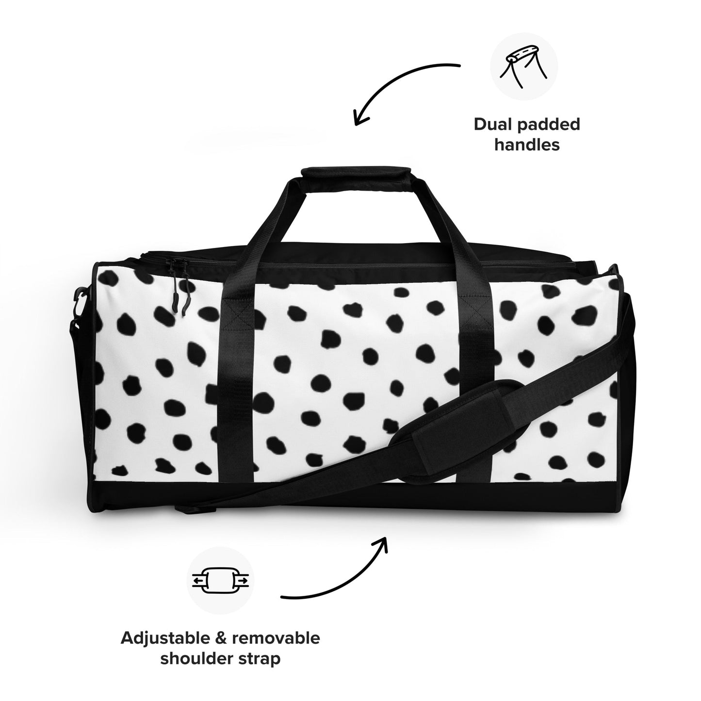 Polka Dots Play Duffle Bag - Imbustalo