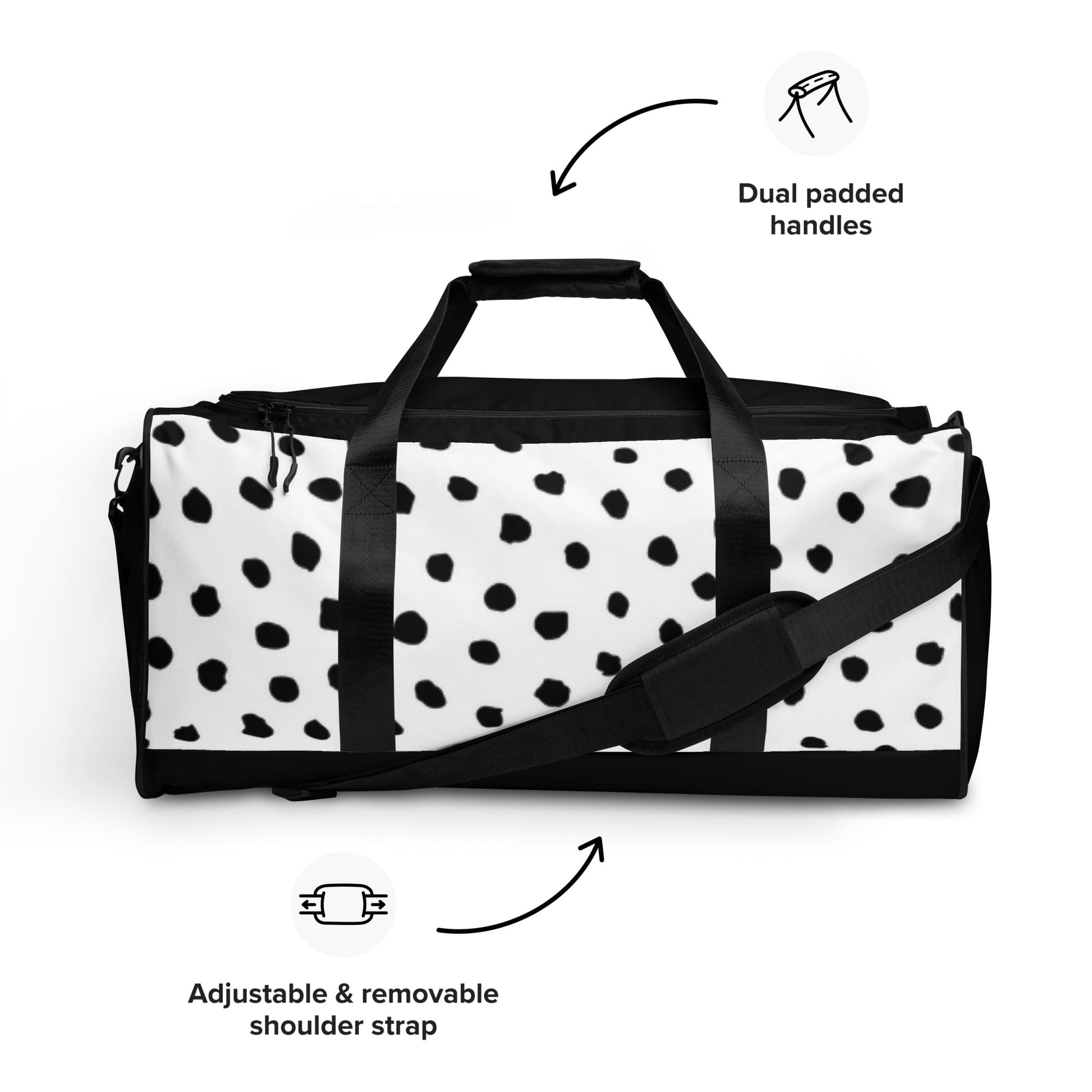 Polka Dots Play Duffle Bag - Imbustalo